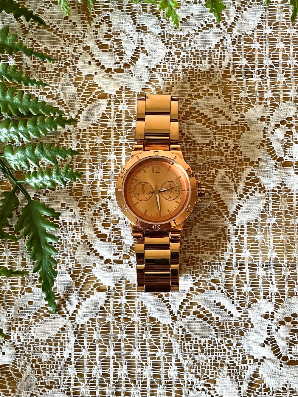 Chatelaine Rose Gold Watch 1.5”